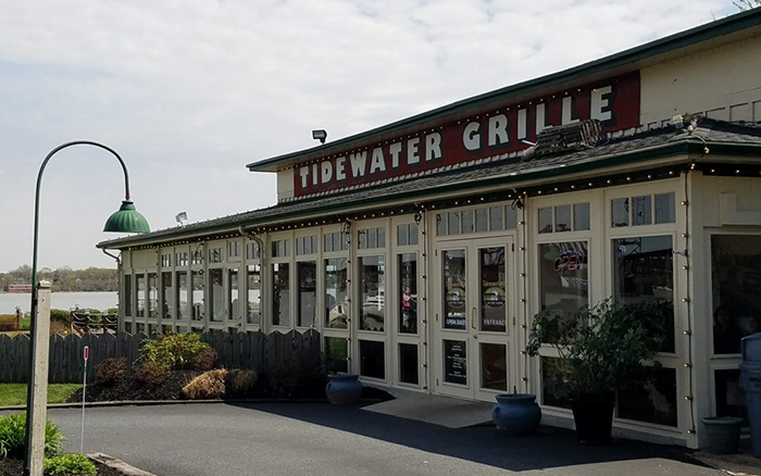 Tidewater Grille restaurant waterfront.