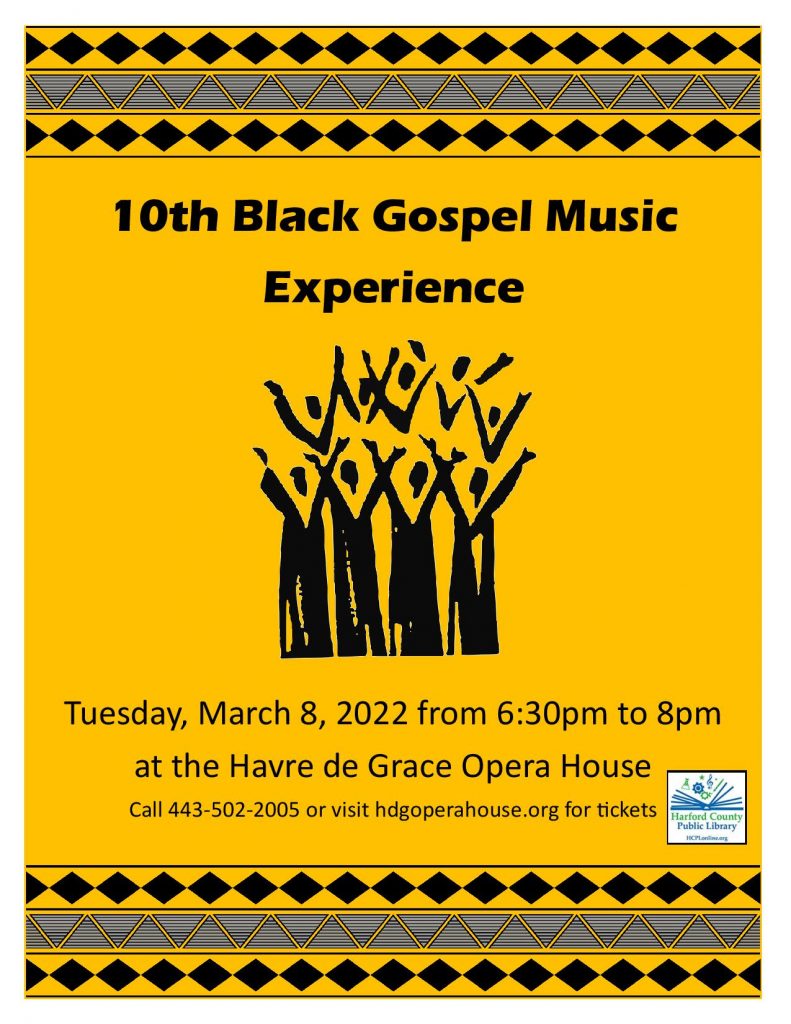10th Black Gospel Music Experience | Havre De Grace MD Events