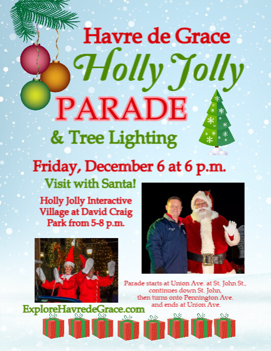 Havre de Grace Holly Jolly Parade & Tree Lighting